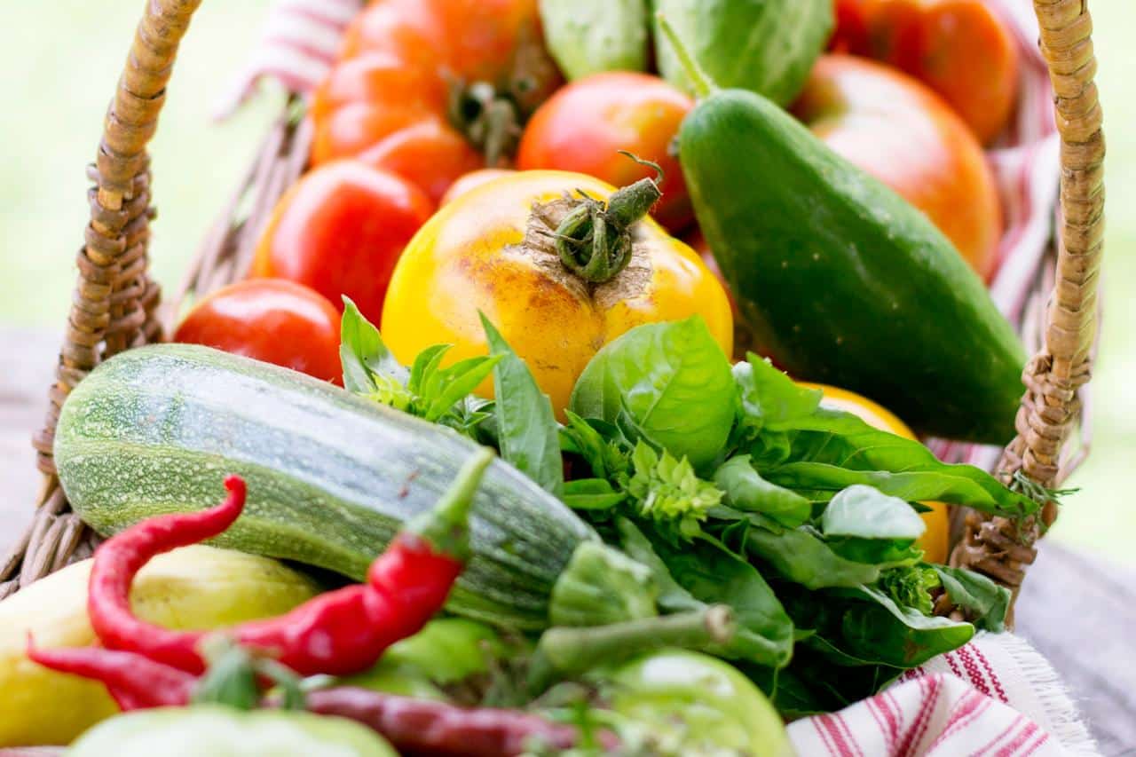 vegetables grown from seeds